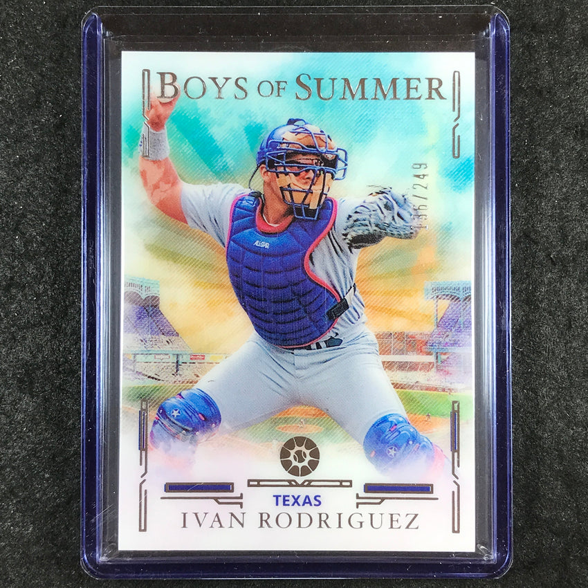 2025 Boys of Summer IVAN RODRIGUEZ Base 136/249 #21