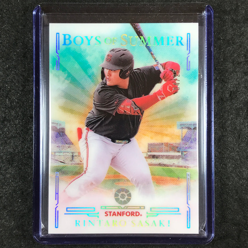 2025 Boys of Summer RINTARO SASAKI Base Holo Silver 4/25 #70
