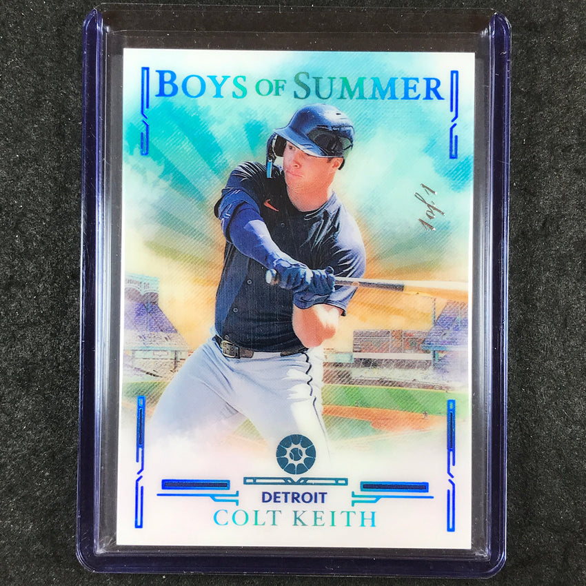 2025 Boys of Summer COLT KEITH Base Platinum 1/1 #46