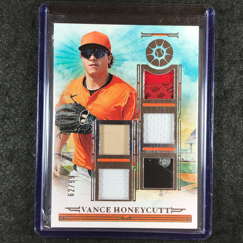 2025 Boys of Summer VANCE HONEYCUTT Five Tool Player Materials Jersey 62/99