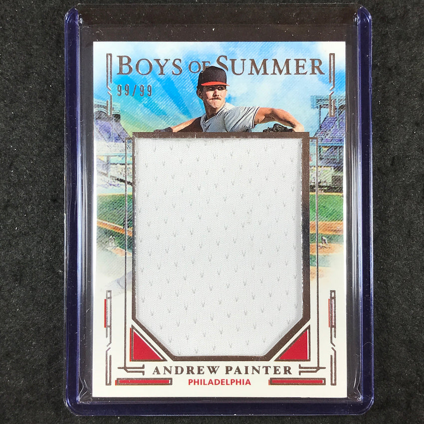 2025 Boys of Summer ANDREW PAINTER Jumbo Prospect Materials Jersey Relic 99/99