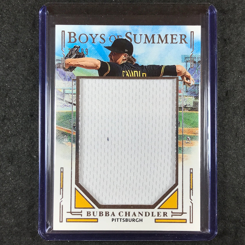 2025 Boys of Summer BUBBA CHANDLER Jumbo Prospect Materials Jersey Relic 33/99