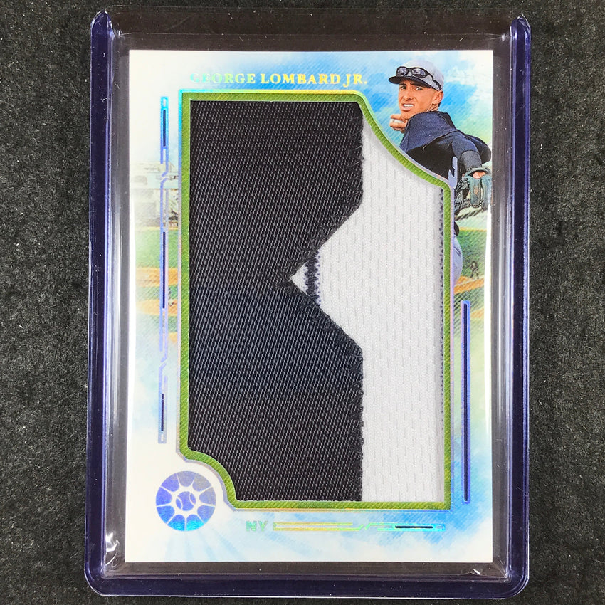 2025 Boys of Summer GEORGE LOMBARD JR. Massive Materials Patch Relic Silver 8/10