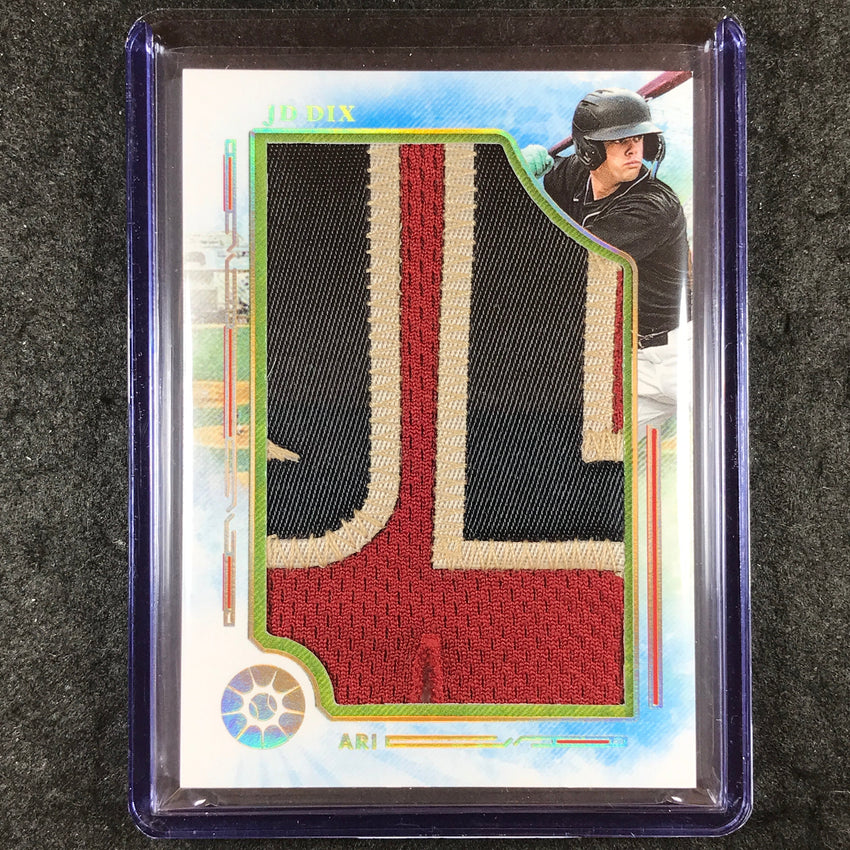 2025 Boys of Summer JD DIX Massive Materials Patch Relic Holo Gold 4/5