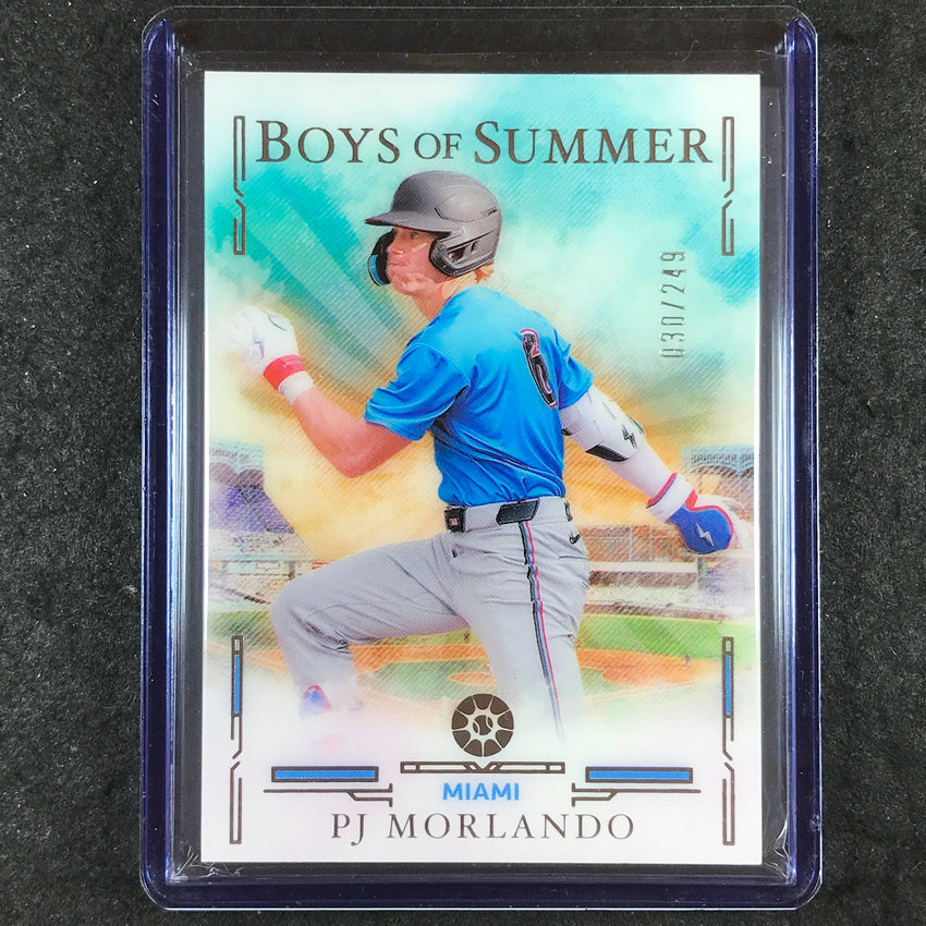 2025 Boys of Summer PJ MORLANDO Base 30/249 #29
