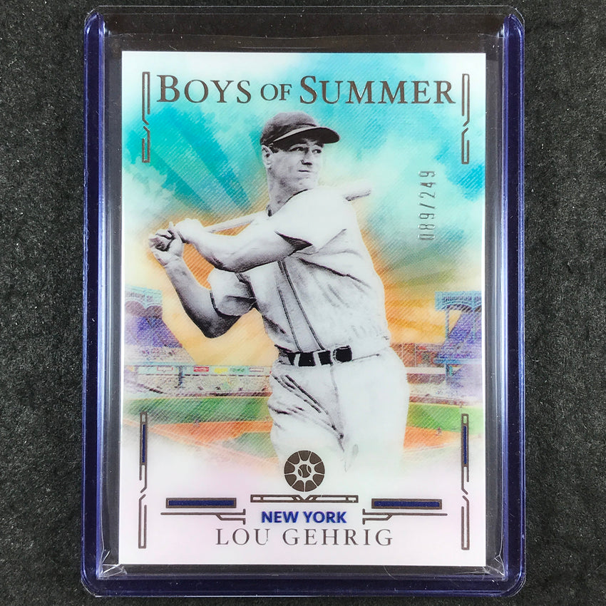 2025 Boys of Summer LOU GEHRIG Base 89/249 #30