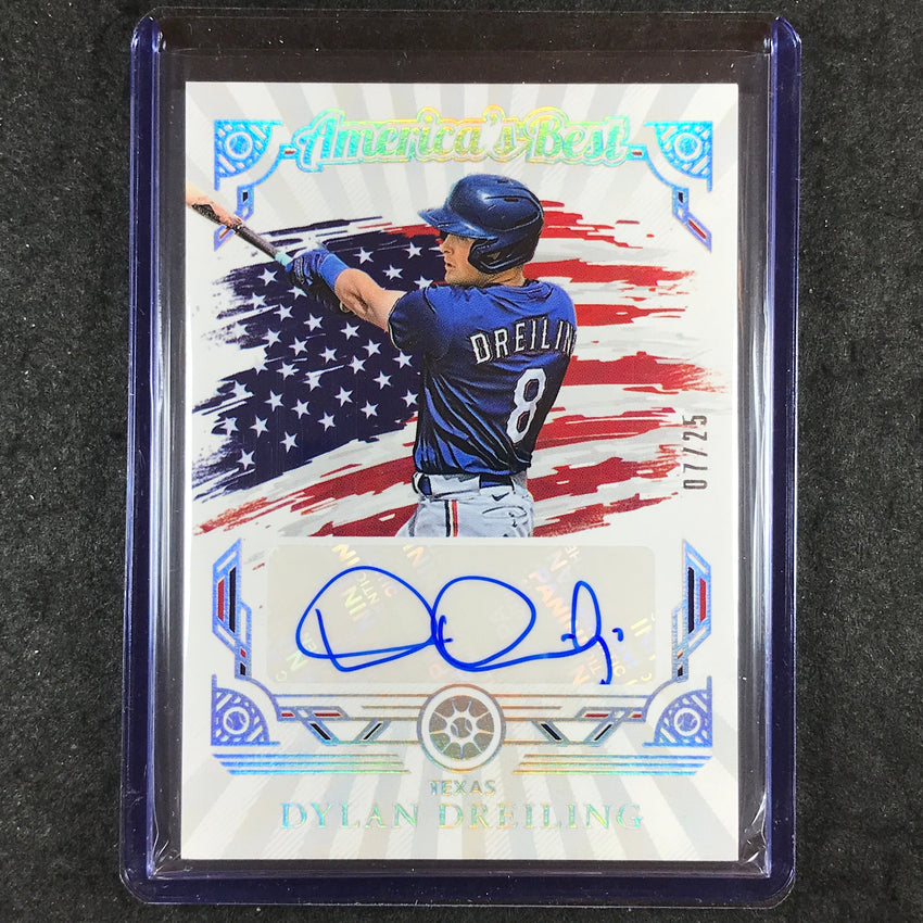 2025 Boys of Summer DYLAN DREILING America's Best Signatures Auto Silver 7/25