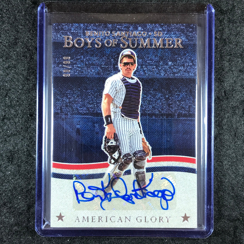 2025 Boys of Summer BENITO SANTIAGO American Glory Signatures Auto 99/99
