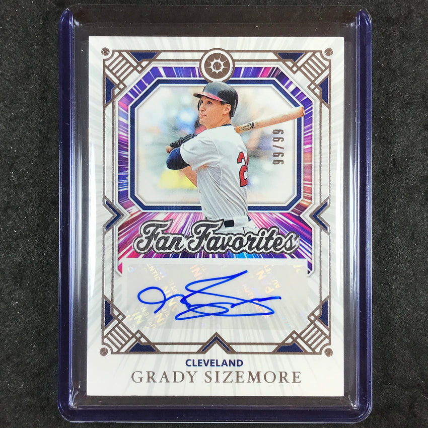 2025 Boys of Summer GRADY SIZEMORE Fan Favorites Signatures Auto 99/99