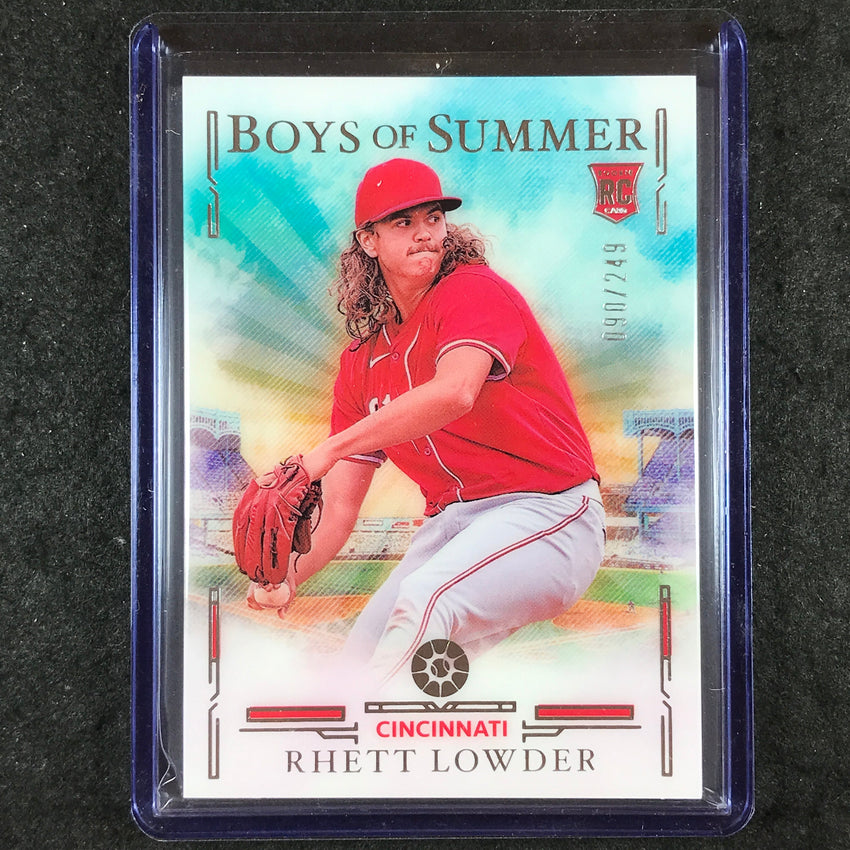 2025 Boys of Summer RHETT LOWDER Rookie Base 90/249 #32