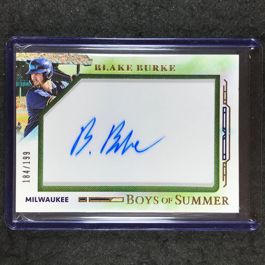 2025 Boys of Summer BLAKE BURKE Jumbo Acetate Auto 184/199