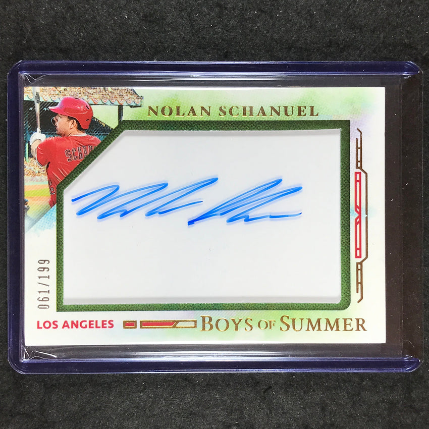 2025 Boys of Summer NOLAN SCHANUEL Jumbo Acetate Auto 61/199