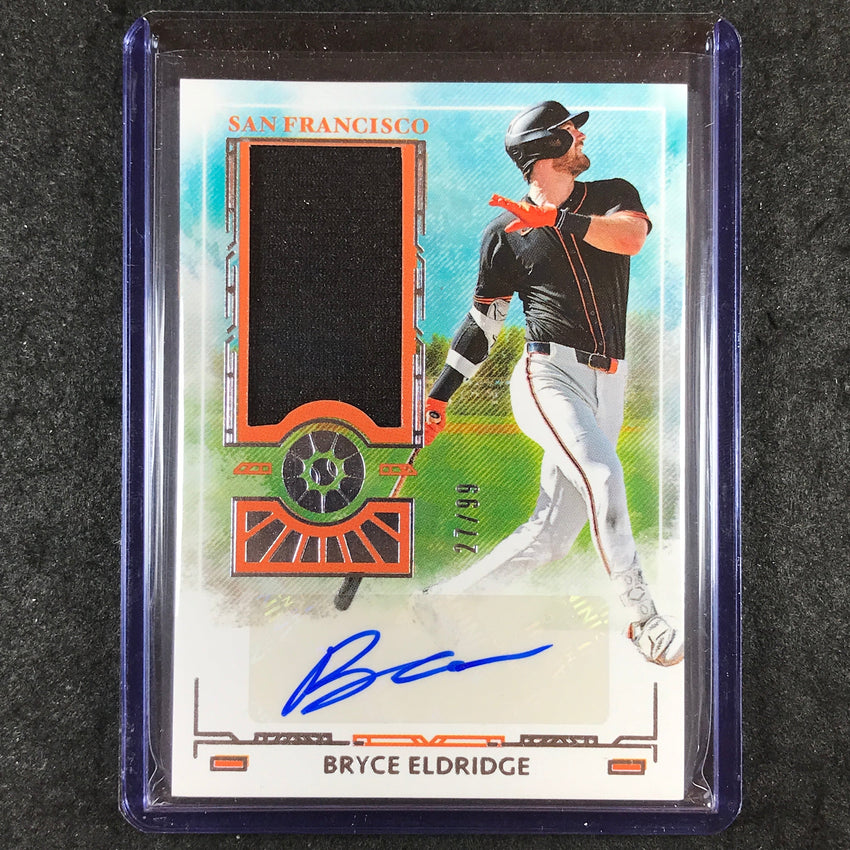 2025 Boys of Summer BRYCE ELDRIDGE Prospect Material Signatures Auto 27/99
