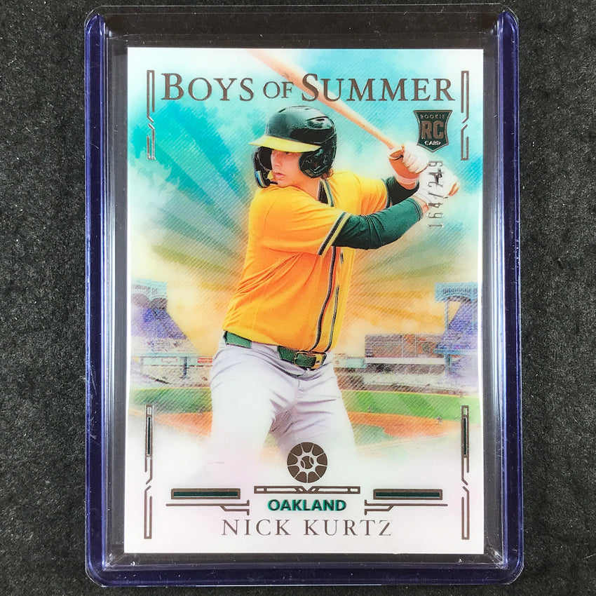 2025 Boys of Summer NICK KURTZ Rookie Base 164/249 #40