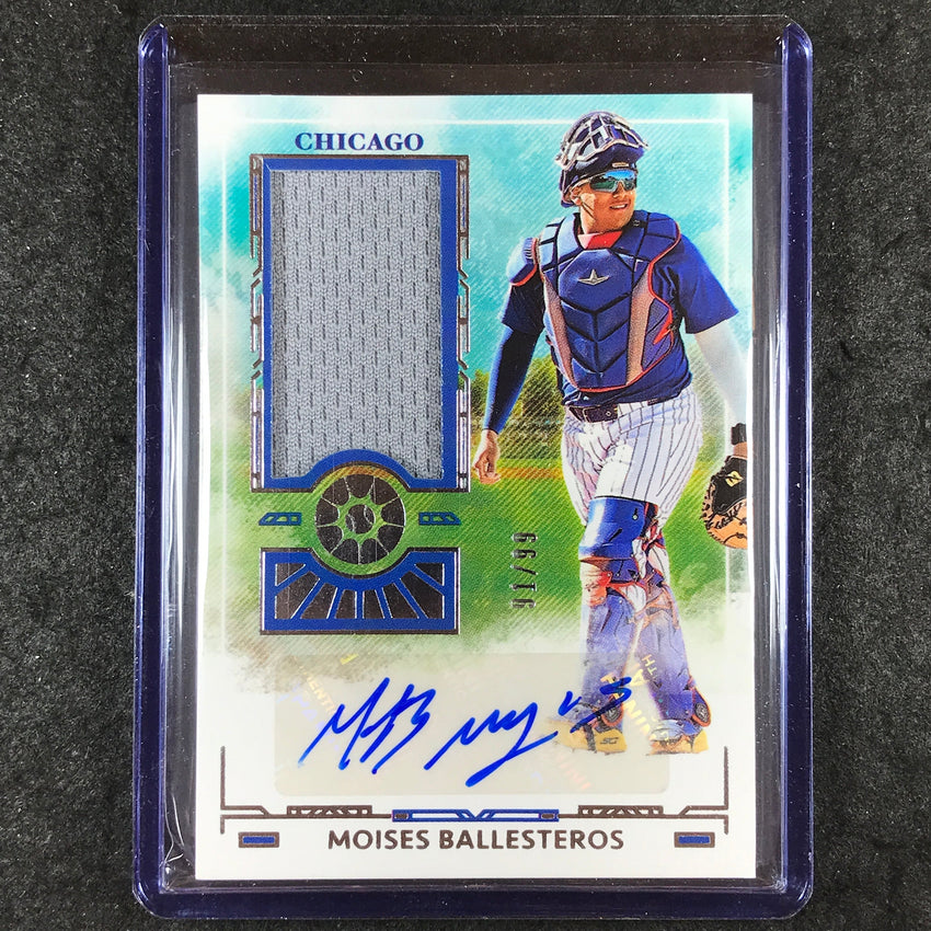 2025 Boys of Summer MOISES BALLESTEROS Prospect Material Signatures Auto 91/99