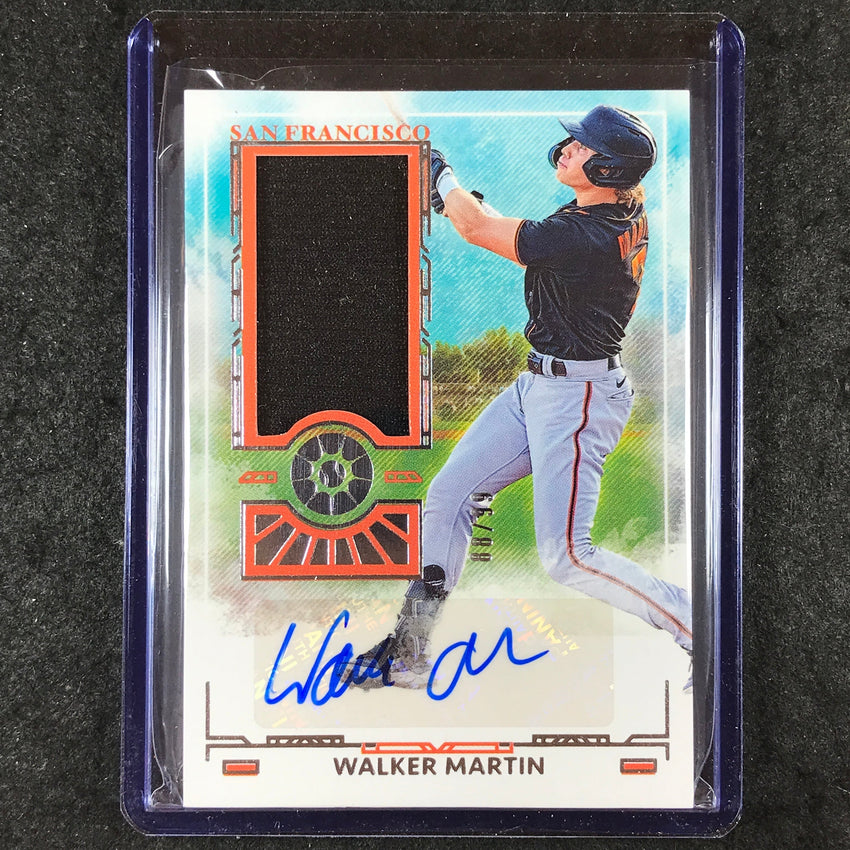 2025 Boys of Summer WALKER MARTIN Prospect Material Signatures Auto 88/99