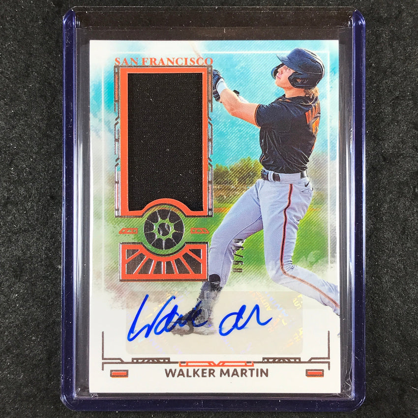 2025 Boys of Summer WALKER MARTIN Prospect Material Signatures Auto 89/99