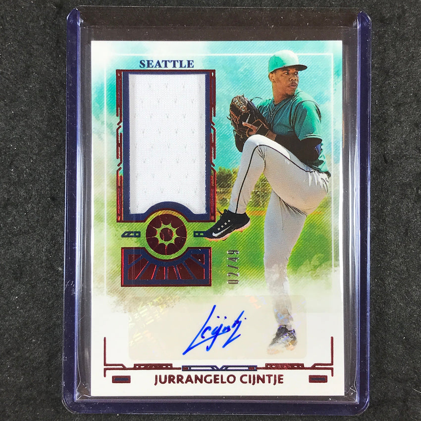 2025 Boys of Summer JURRANGELO CIJNTJE Prospect Material Auto Red 2/49