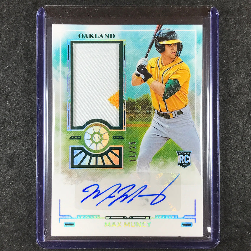2025 Boys of Summer MAX MUNCY Prospect Material Rookie Patch Auto Silver 12/25
