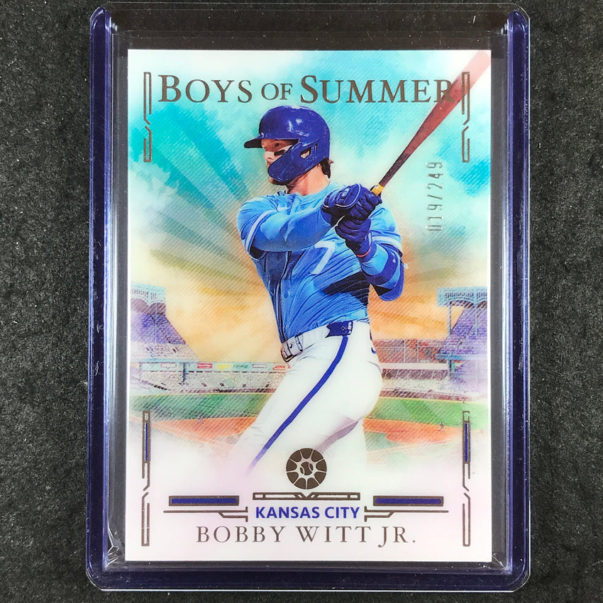 2025 Boys of Summer BOBBY WITT JR. Base 19/249 #51