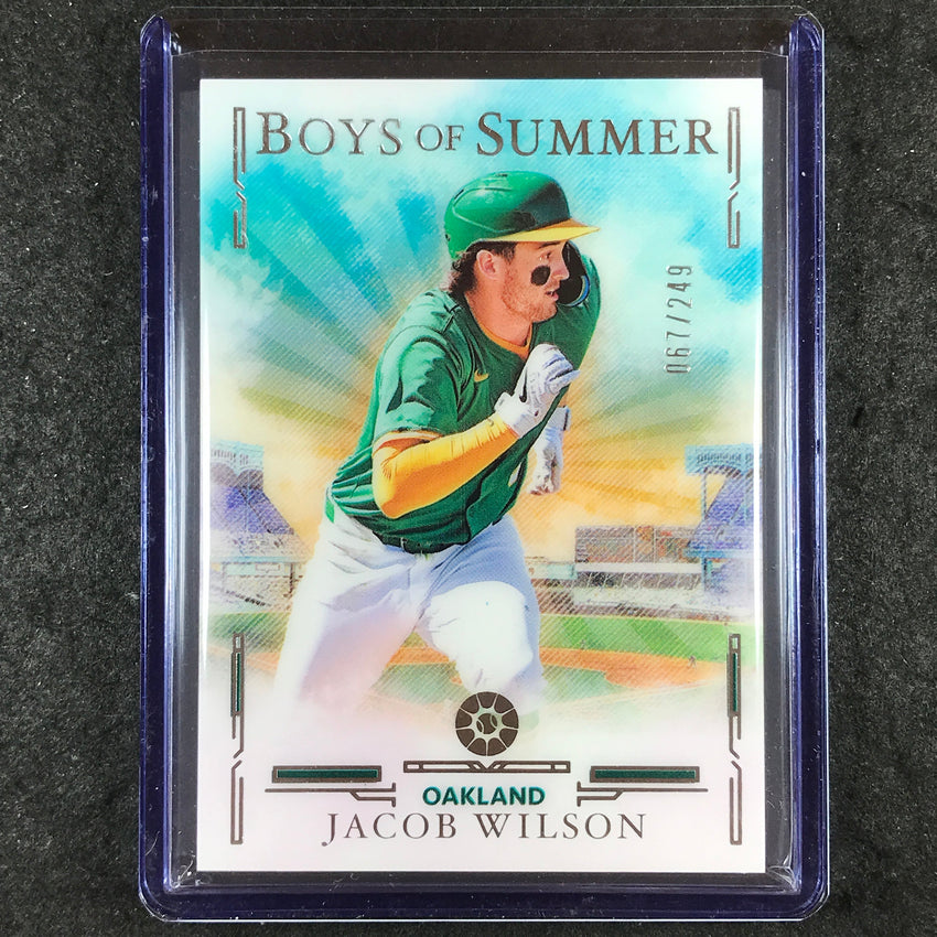 2025 Boys of Summer JACOB WILSON Base 67/249 #6