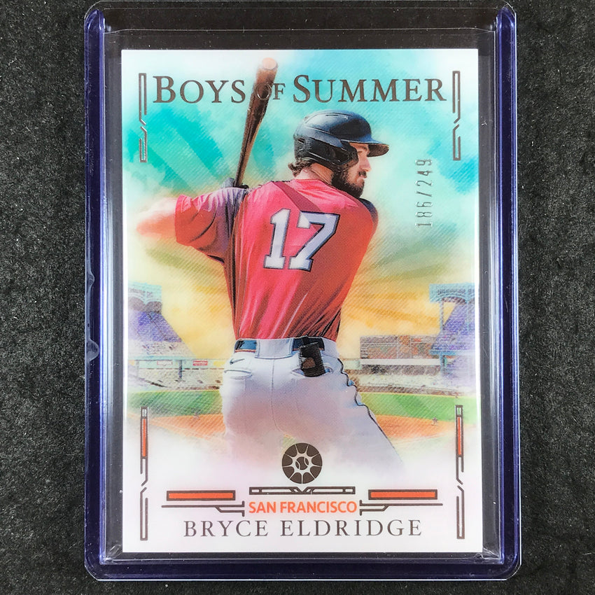 2025 Boys of Summer BRYCE ELDRIDGE Base 186/249 #58