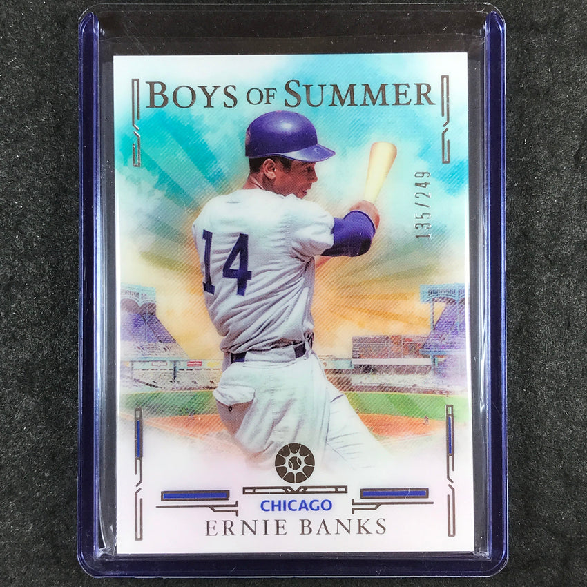 2025 Boys of Summer ERNIE BANKS Base 135/249 #75