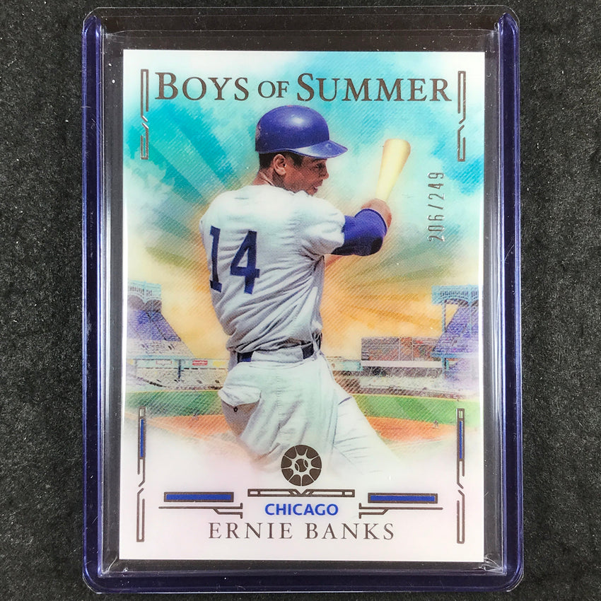 2025 Boys of Summer ERNIE BANKS Base 206/249 #75