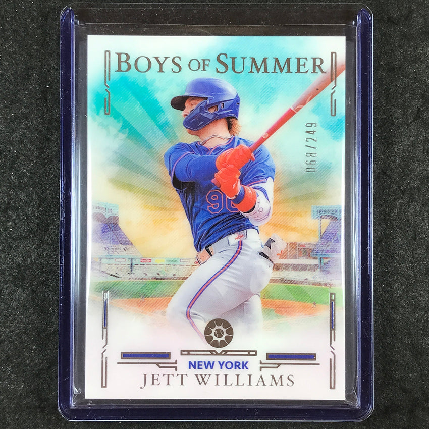 2025 Boys of Summer JETT WILLIAMS Base 68/249 #76