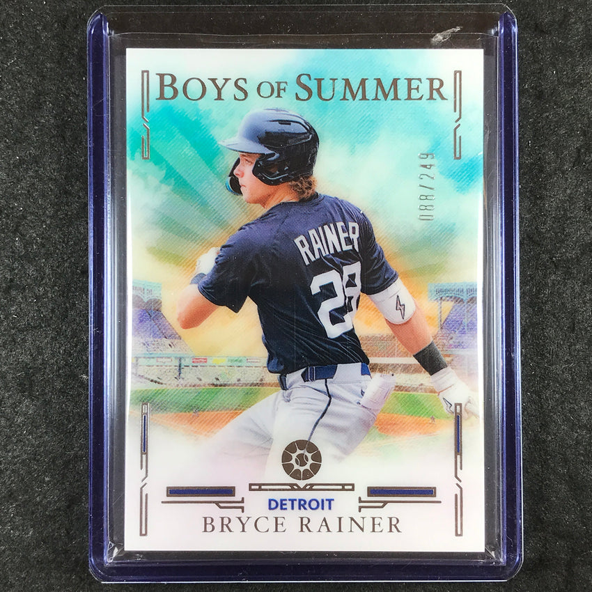 2025 Boys of Summer BRYCE RAINER Base 88/249 #96