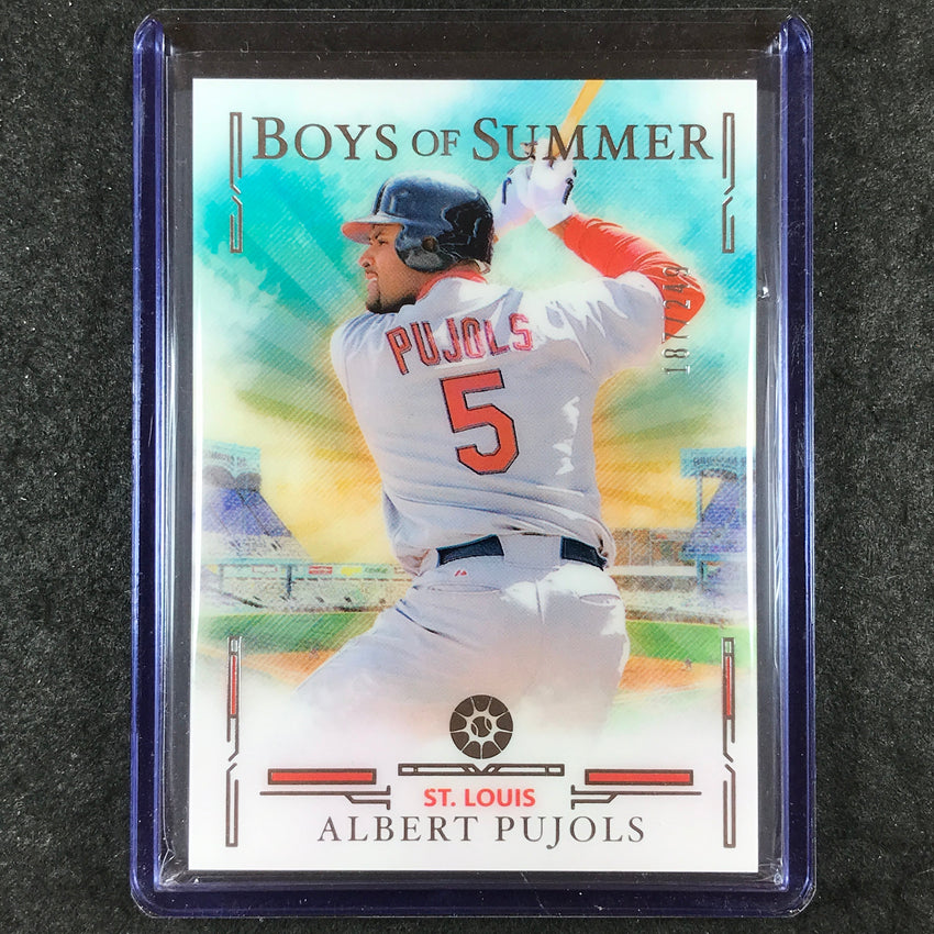 2025 Boys of Summer ALBERT PUJOLS Base 187/249 #99