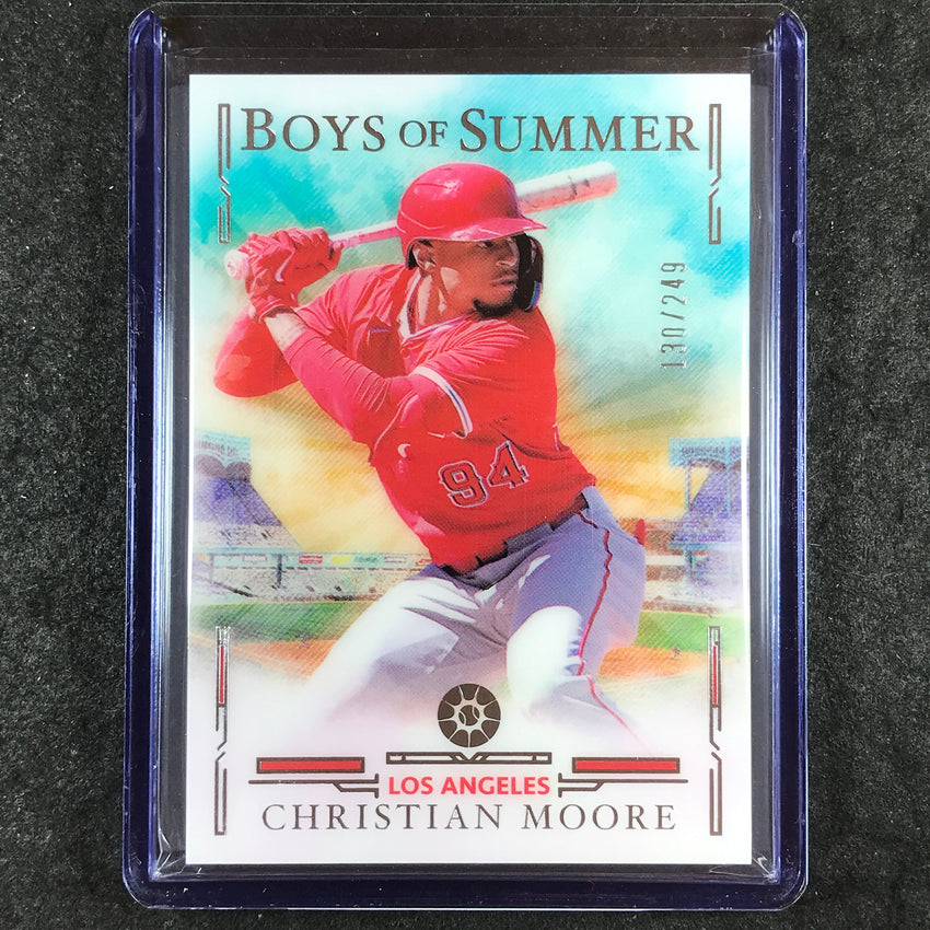 2025 Boys of Summer CHRISTIAN MOORE Base 130/249 #100