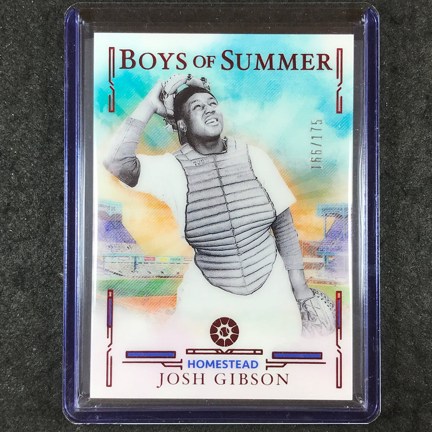 2025 Boys of Summer JOSH GIBSON Base Red 166/175 #2