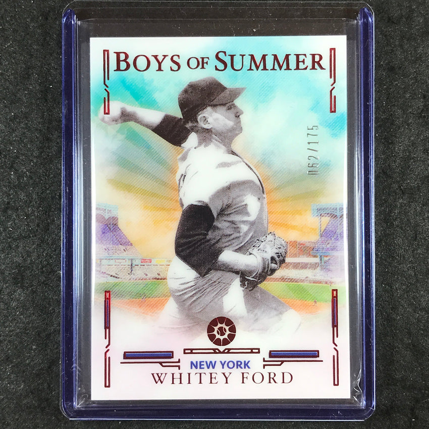 2025 Boys of Summer WHITEY FORD Base Red 62/175 #4