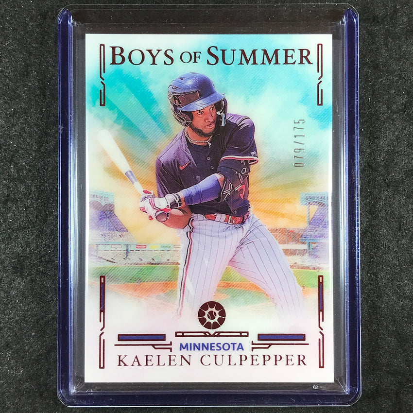 2025 Boys of Summer KAELEN CULPEPPER Base Red 79/175 #23