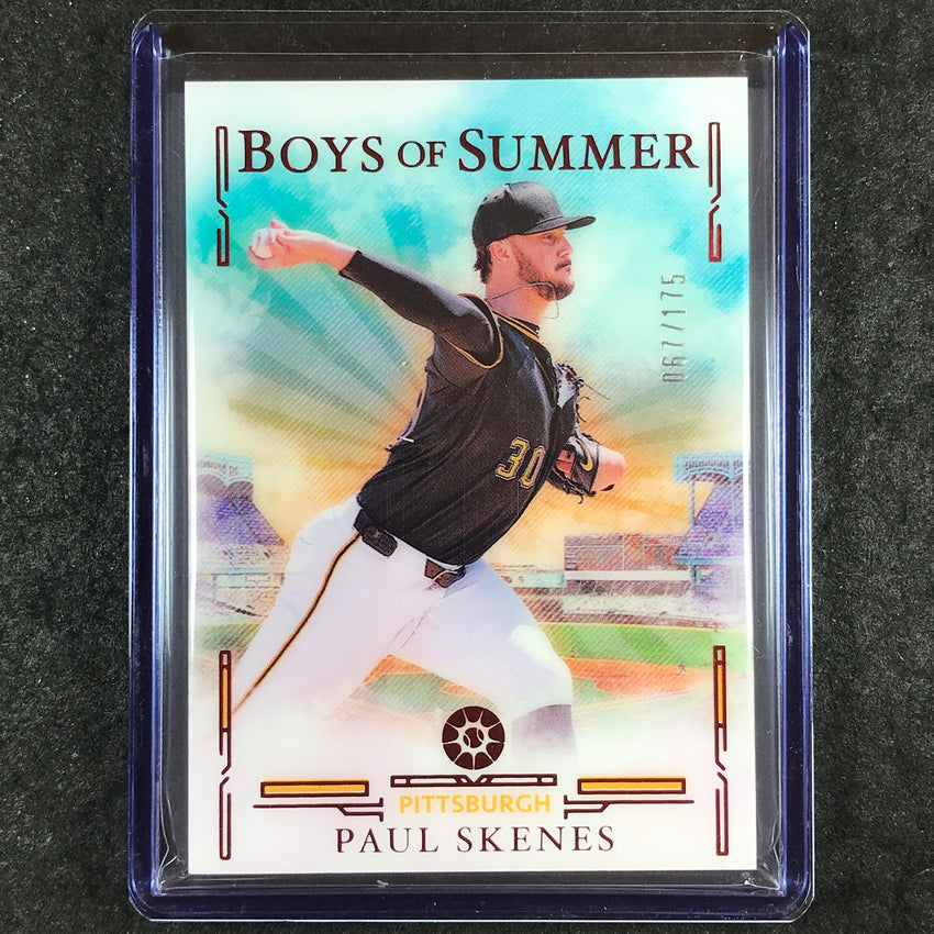 2025 Boys of Summer PAUL SKENES Base Red 67/175 #34