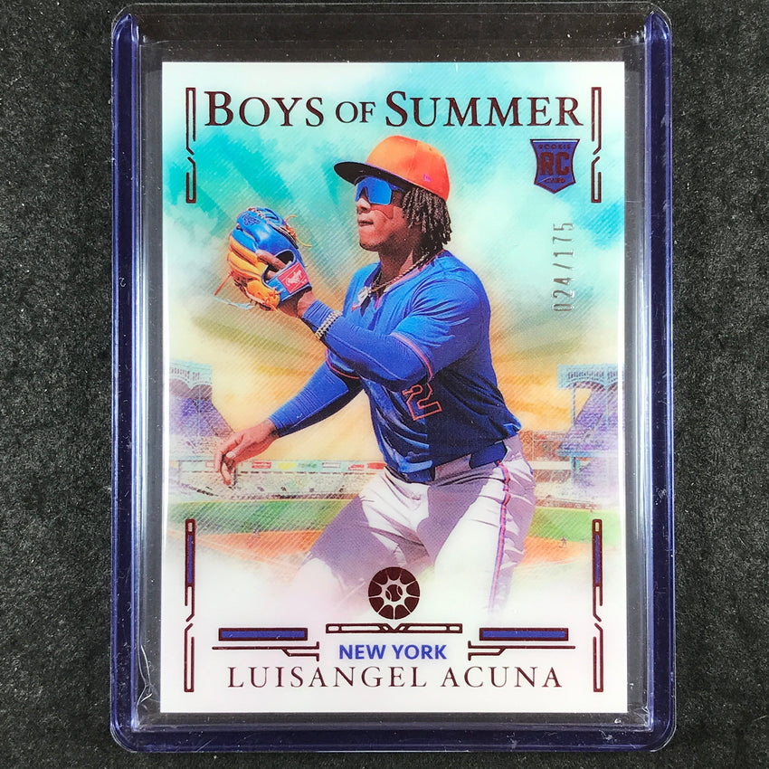 2025 Boys of Summer LUISANGEL ACUNA Rookie Base Red 24/175 #43