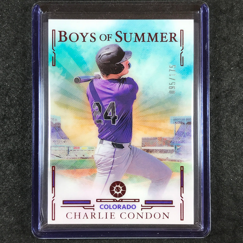 2025 Boys of Summer CHARLIE CONDON Base Red 95/175 #52
