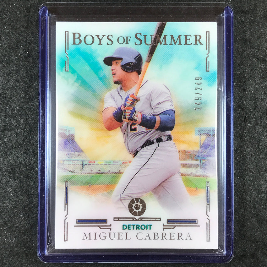 2025 Boys of Summer MIGUEL CABRERA Base 249/249 #10