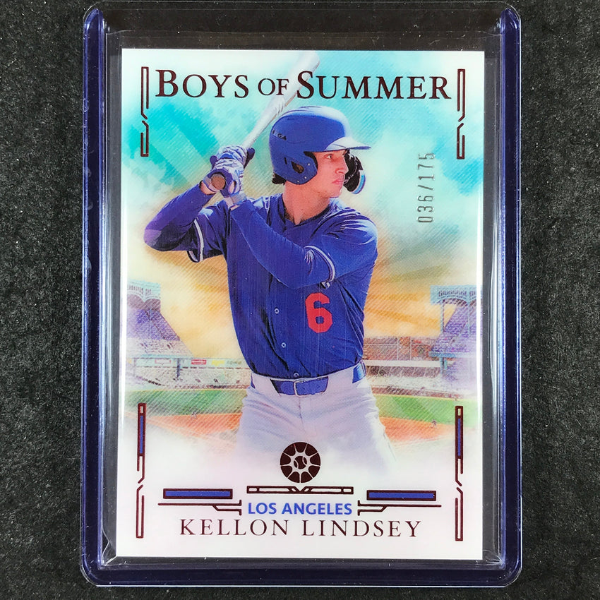 2025 Boys of Summer KELLON LINDSEY Base Red 36/175 #83