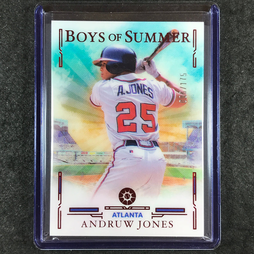 2025 Boys of Summer ANDRUW JONES Base Red 96/175 #89
