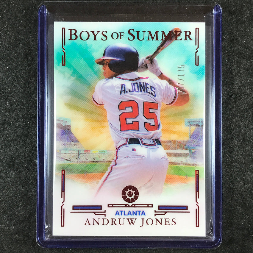 2025 Boys of Summer ANDRUW JONES Base Red 7/175 #89