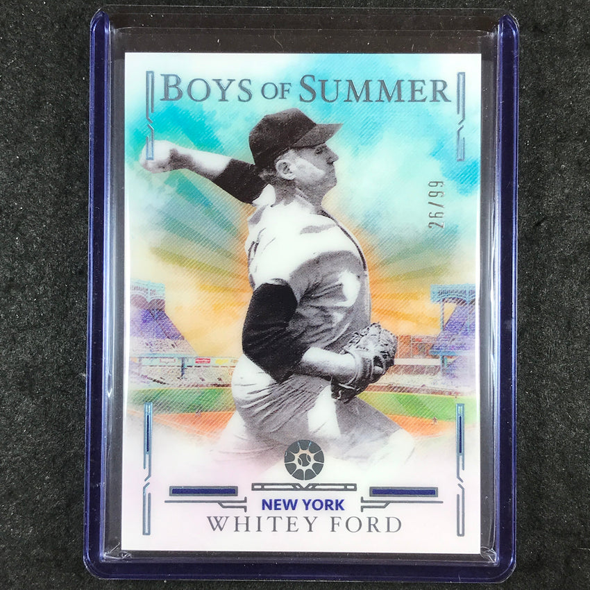 2025 Boys of Summer WHITEY FORD Base Blue 26/99 #4