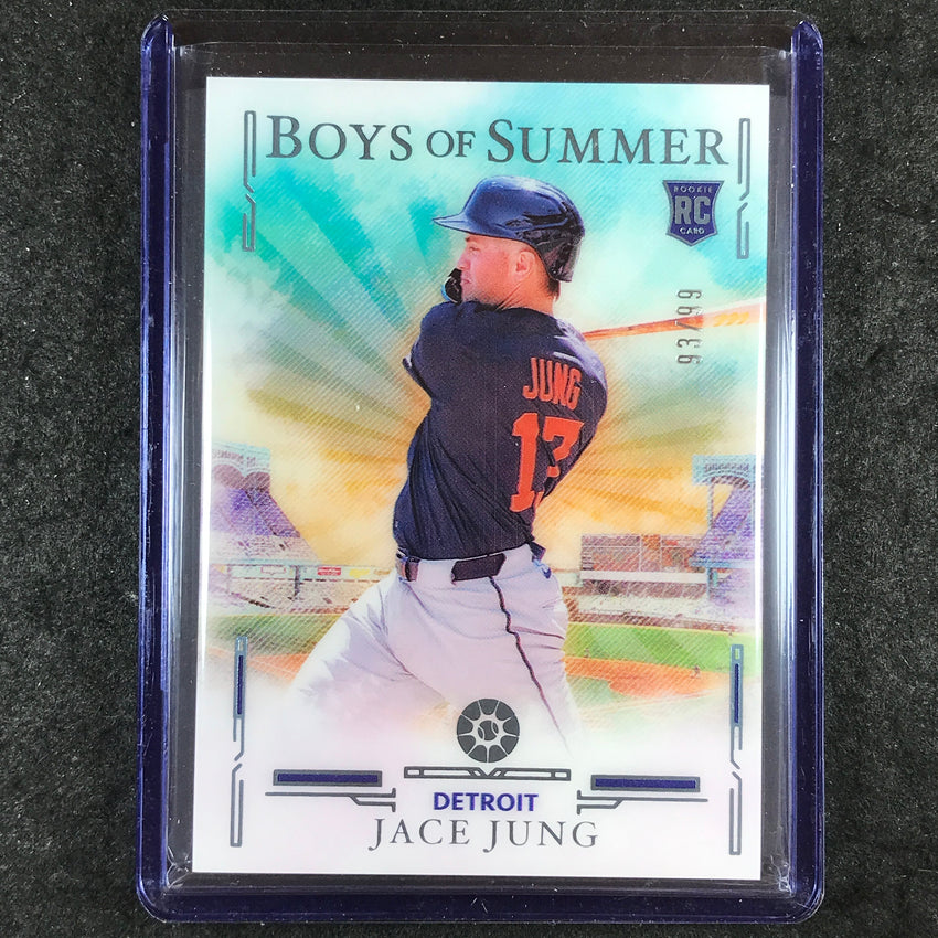2025 Boys of Summer JACE JUNG Rookie Base Blue 93/99 #25
