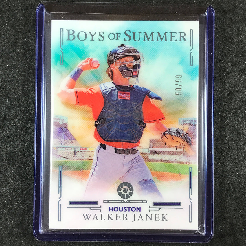 2025 Boys of Summer WALKER JANEK Base Blue 50/99 #24