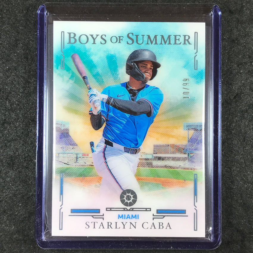 2025 Boys of Summer STARLYN CABA Base Blue 10/99 #28
