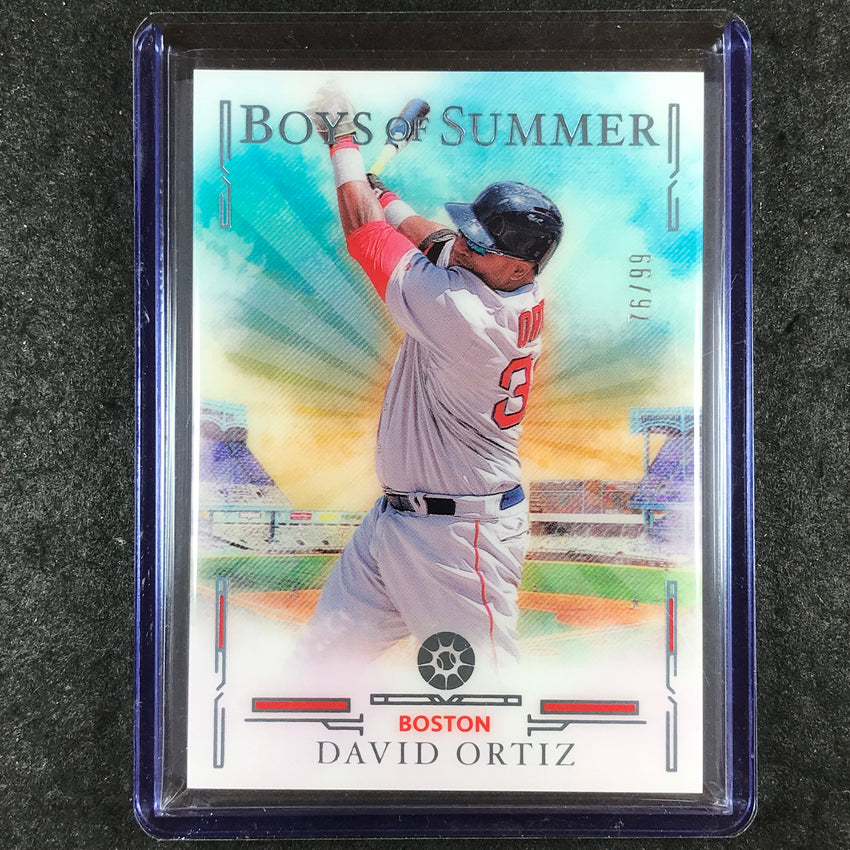 2025 Boys of Summer DAVID ORTIZ Base Blue 76/99 #36