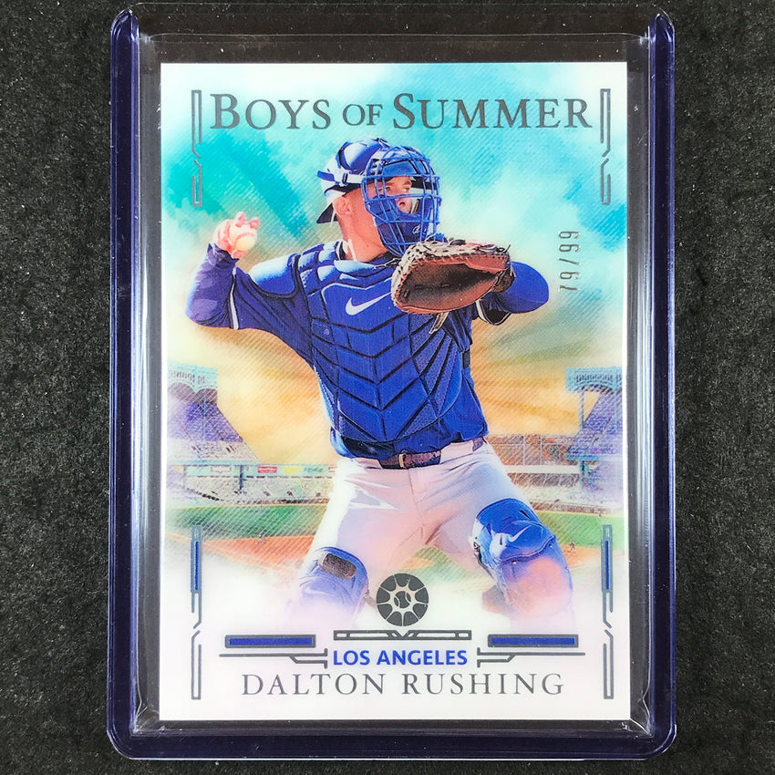 2025 Boys of Summer DALTON RUSHING Base Blue 79/99 #41