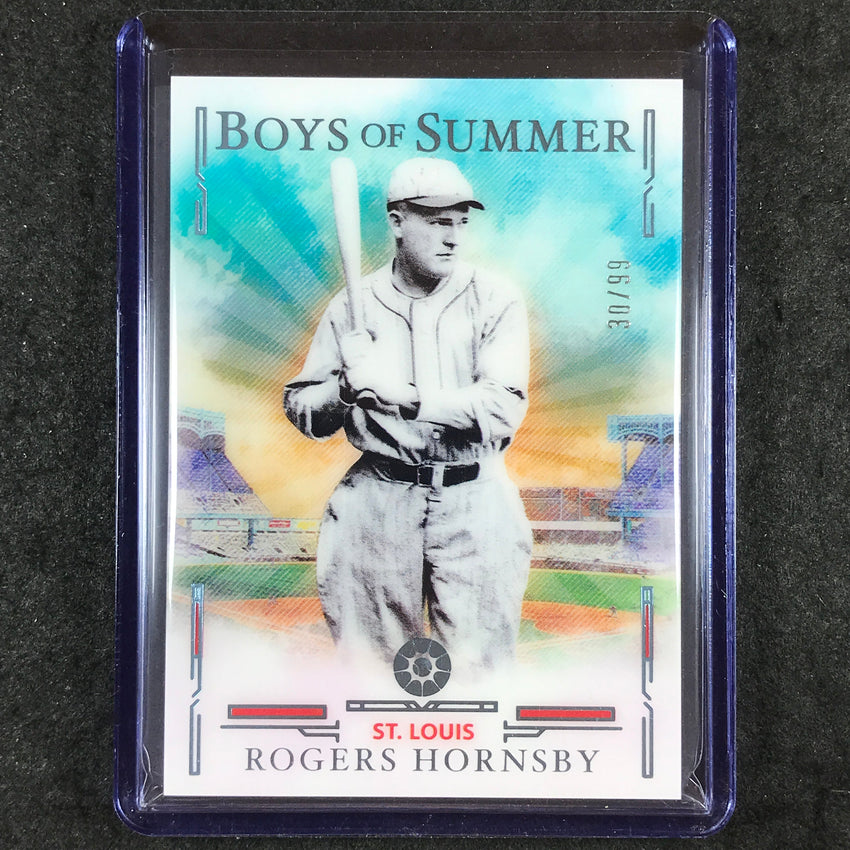 2025 Boys of Summer ROGERS HORNSBY Base Blue 30/99 #67