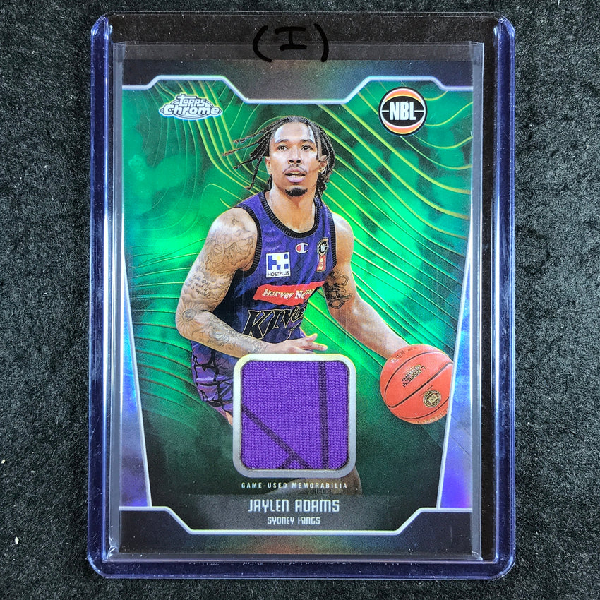 2024-25 Topps Chrome NBL JAYLEN ADAMS Jersey Relic Refractor #JA (I)